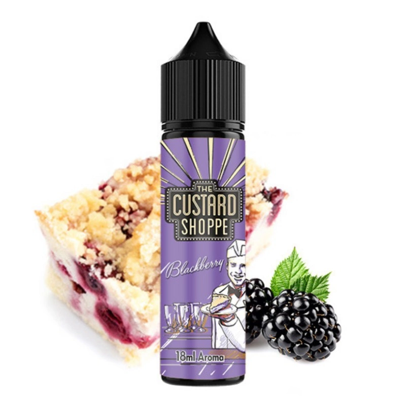 The Custard Shoppe - Blackberry Aroma 18ml